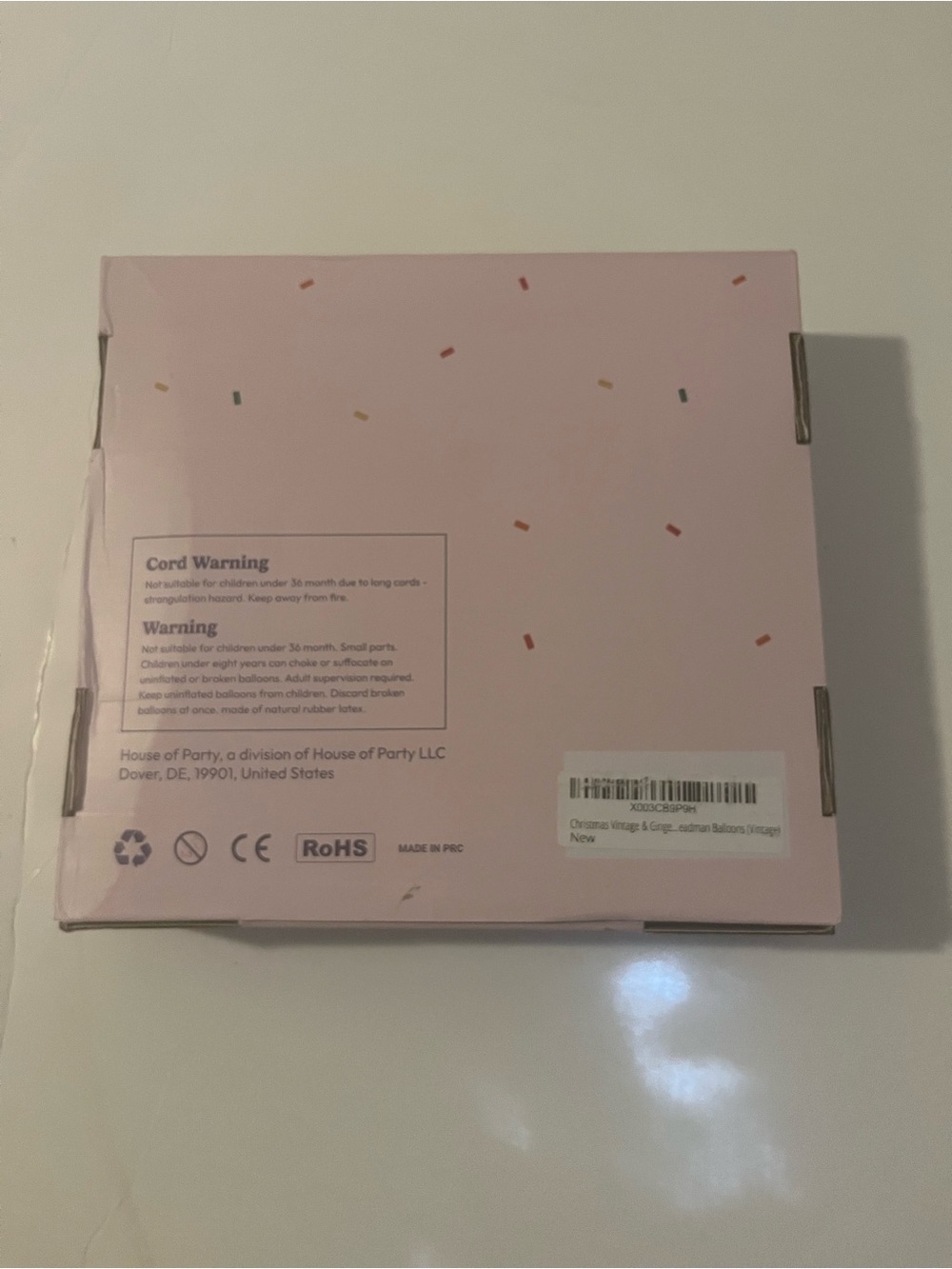 Pink Celebration Box - Picture 6 of 6